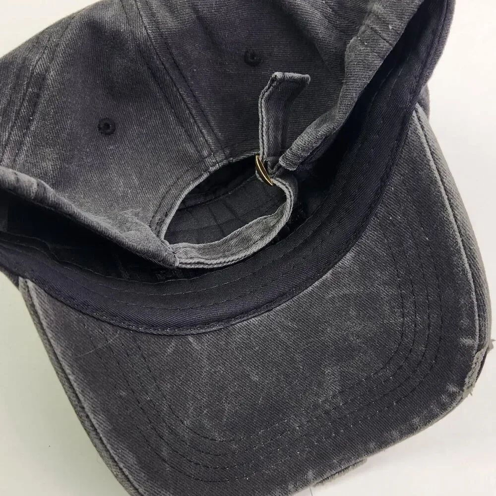 Unbranded Women's Black and Grey Hat